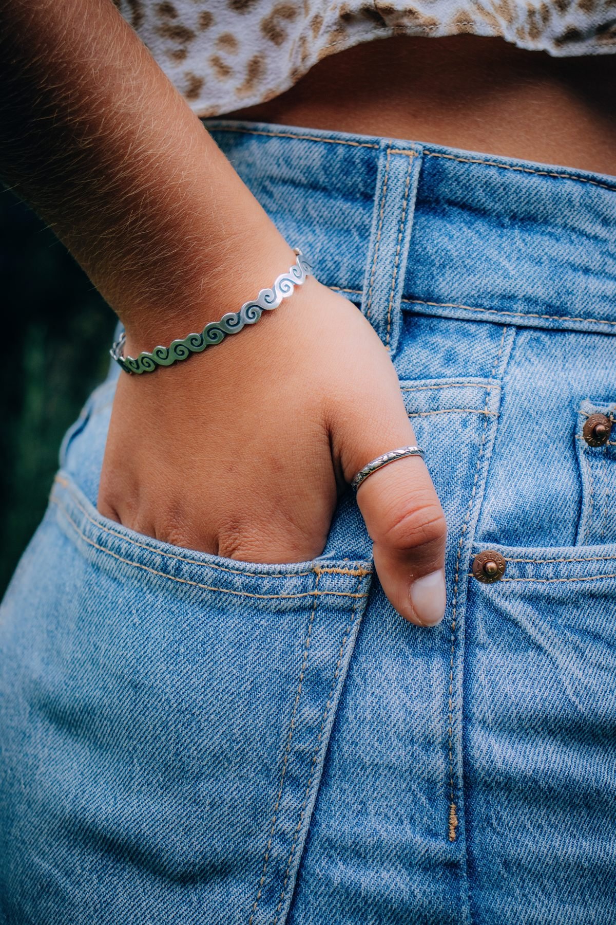 Pulsera Qhapaq, plata peruana 950